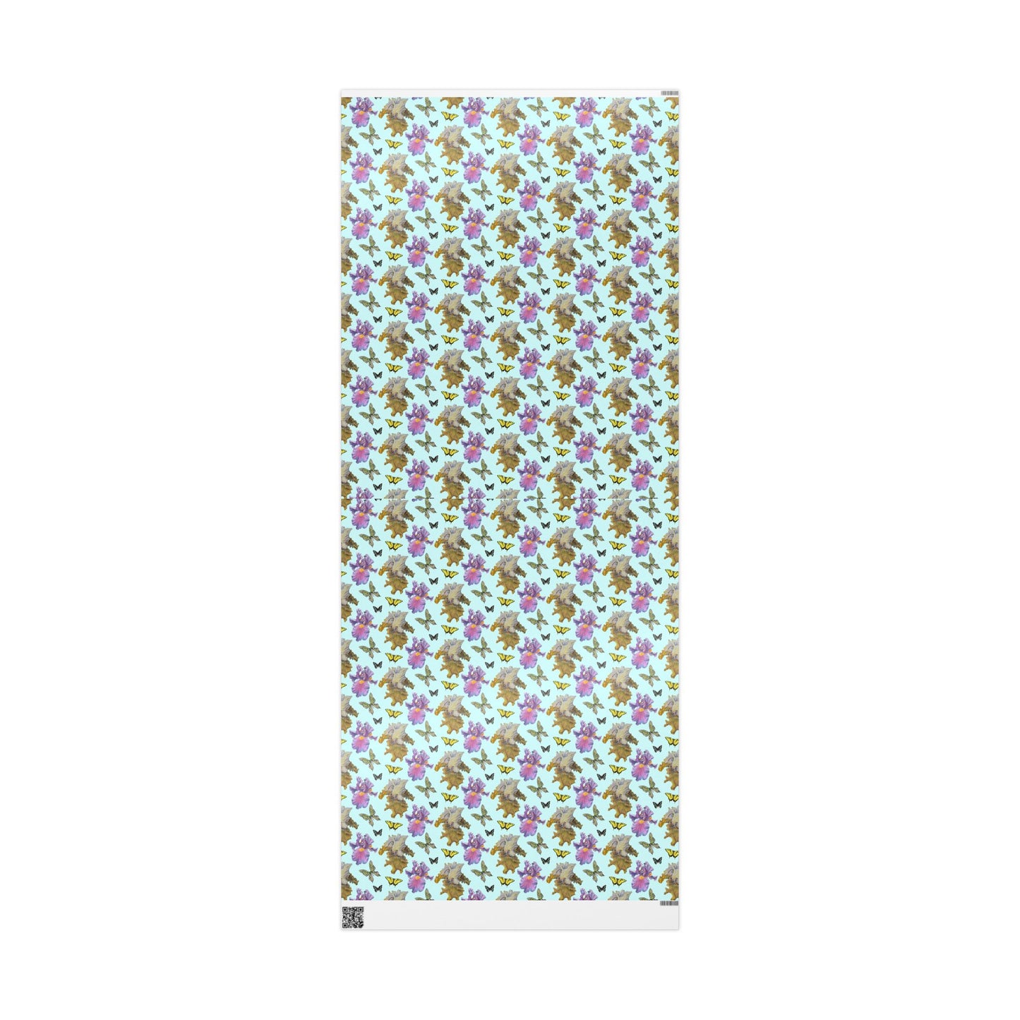 Floral Butterfly Wrapping Paper, Gift Wrap for Birthdays, Celebrations, Seasonal Events, Eco-Friendly Gift Wrap, Custom Gift Wrapping