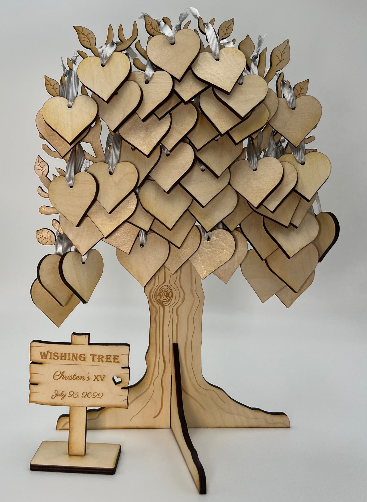 Wooden Wishing Tree for Weddings