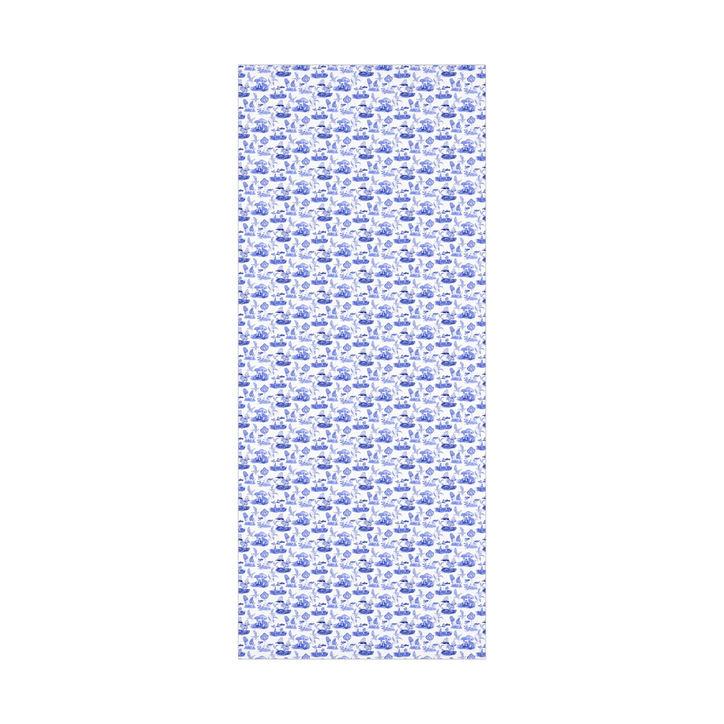 Elegant Botanical Gift Wrap Papers | Blue Toile Botanic Wrapping Paper for All Occasions, Birthday Gifts, Holiday Wrapping, Baby Showers, [...]
