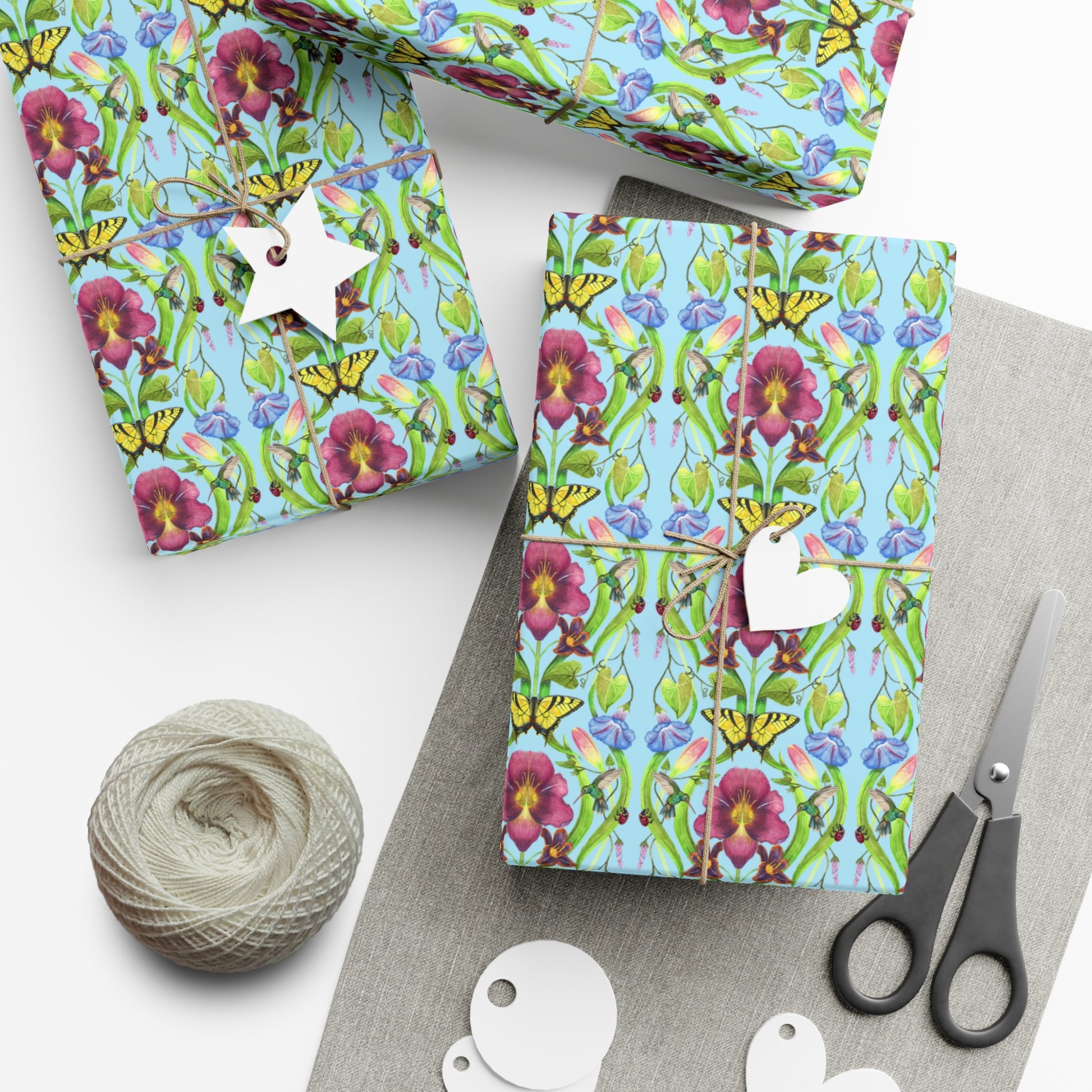 Elegant Botanical Gift Wrapping Paper