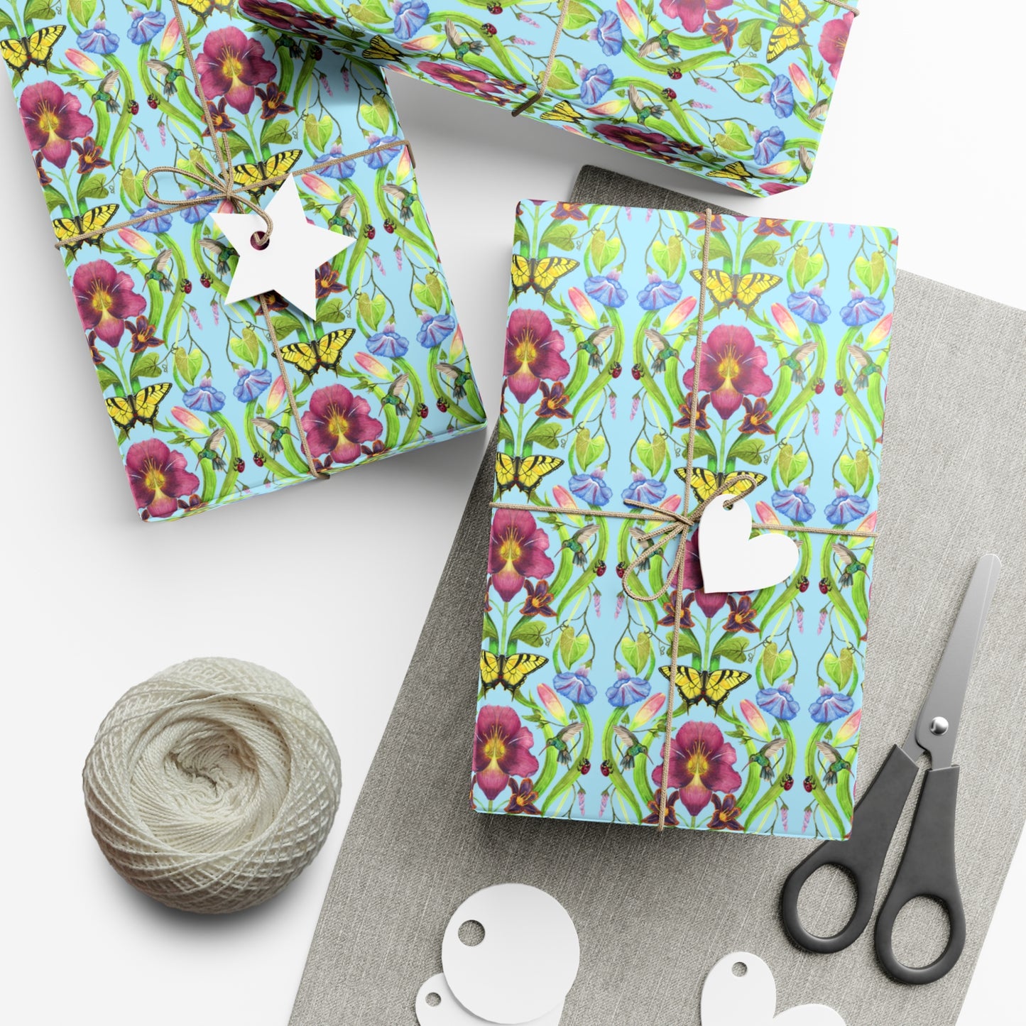 Elegant Botanical Gift Wrapping Paper