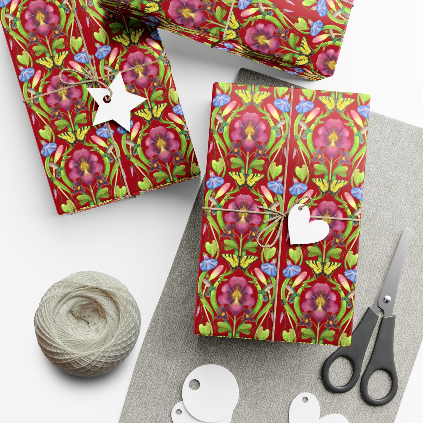 Elegant Botanical Gift Wrapping Paper