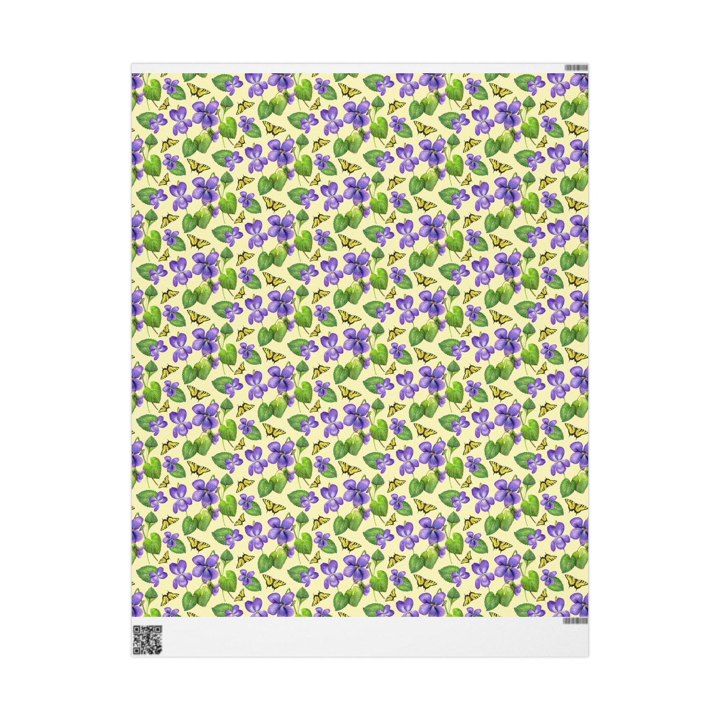 Vibrant Violets and Butterflies Gift Wrap, Gift Wrapping Paper Perfect for Birthdays, Weddings, and Special Occasions