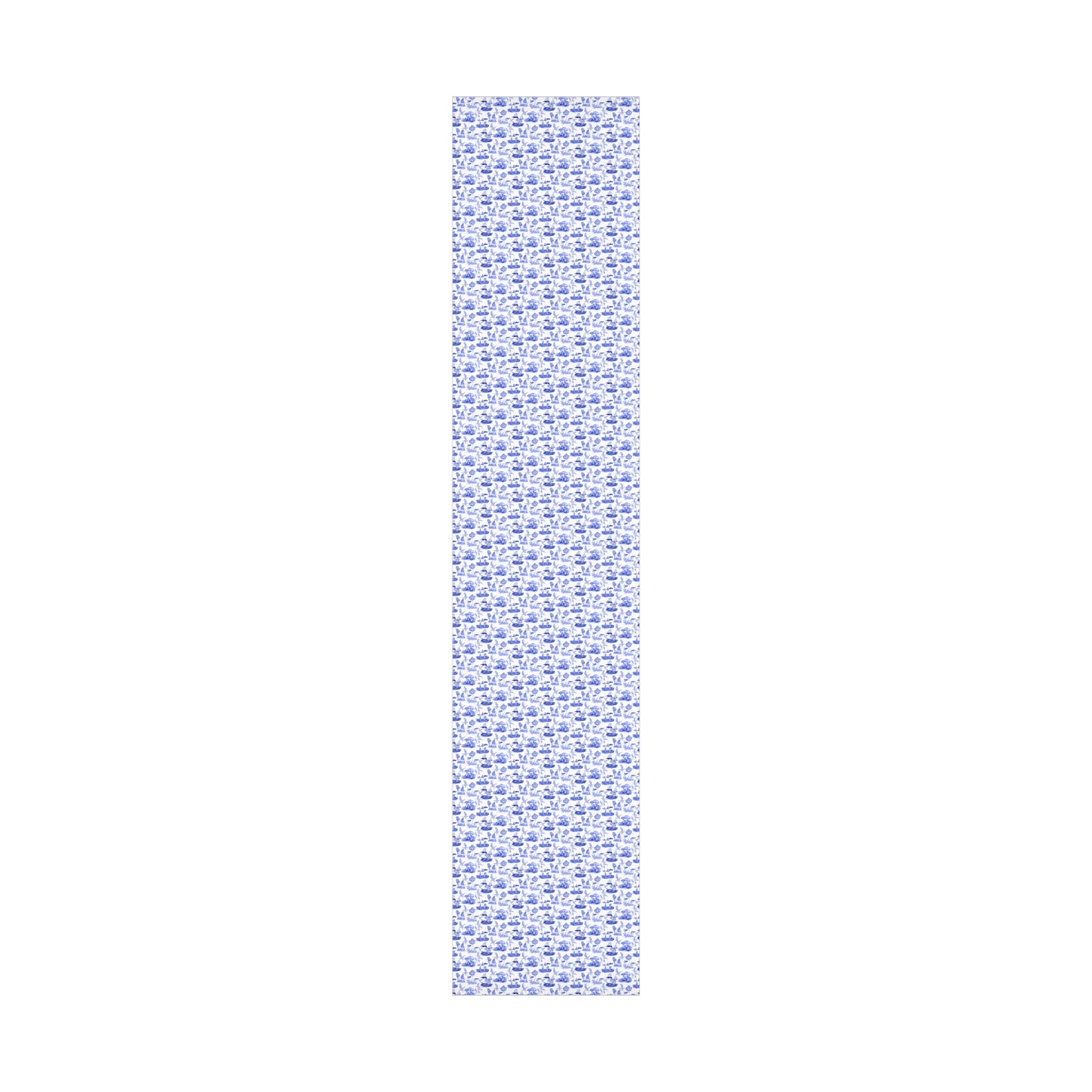 Elegant Botanical Gift Wrap Papers | Blue Toile Botanic Wrapping Paper for All Occasions, Birthday Gifts, Holiday Wrapping, Baby Showers, [...]