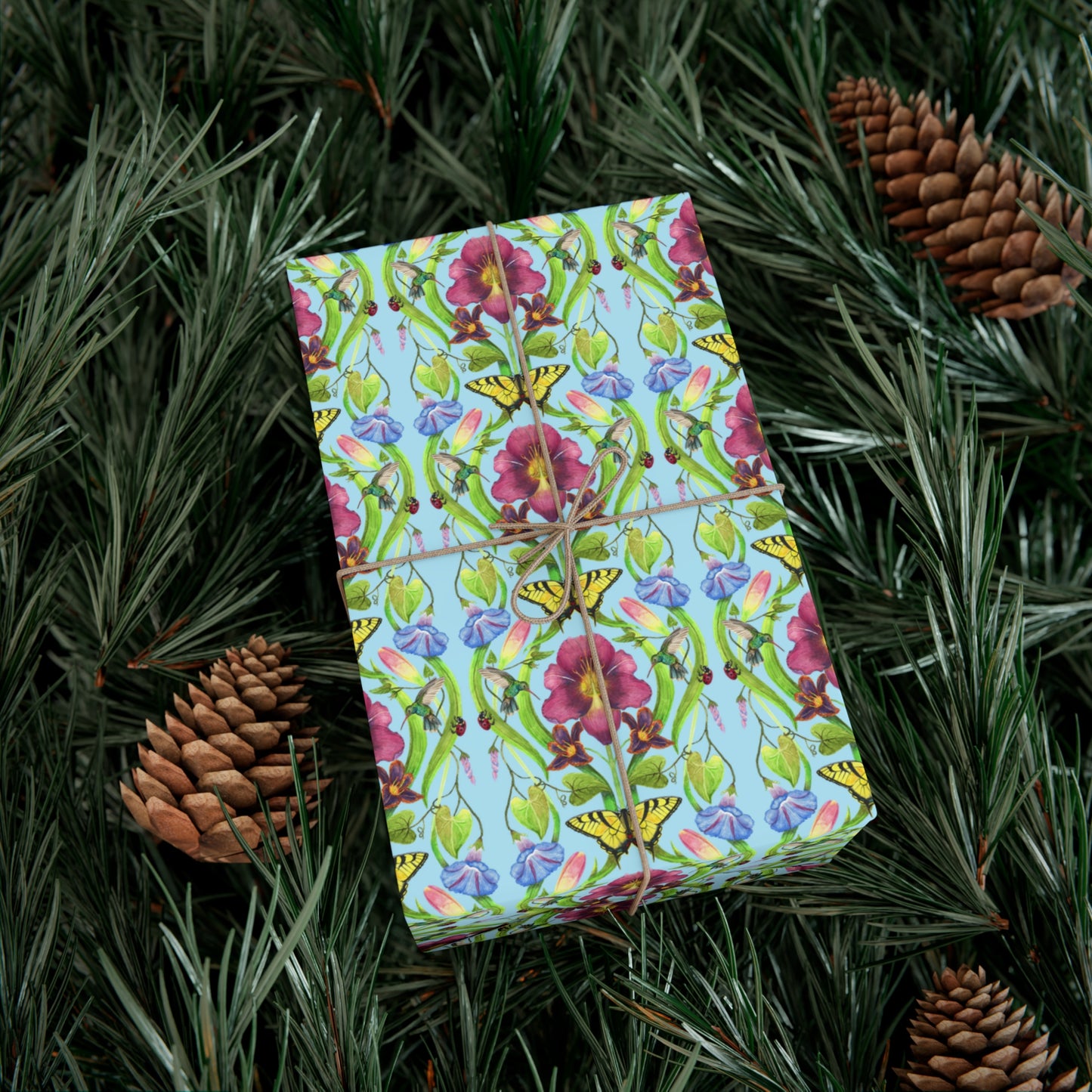 Elegant Botanical Gift Wrapping Paper