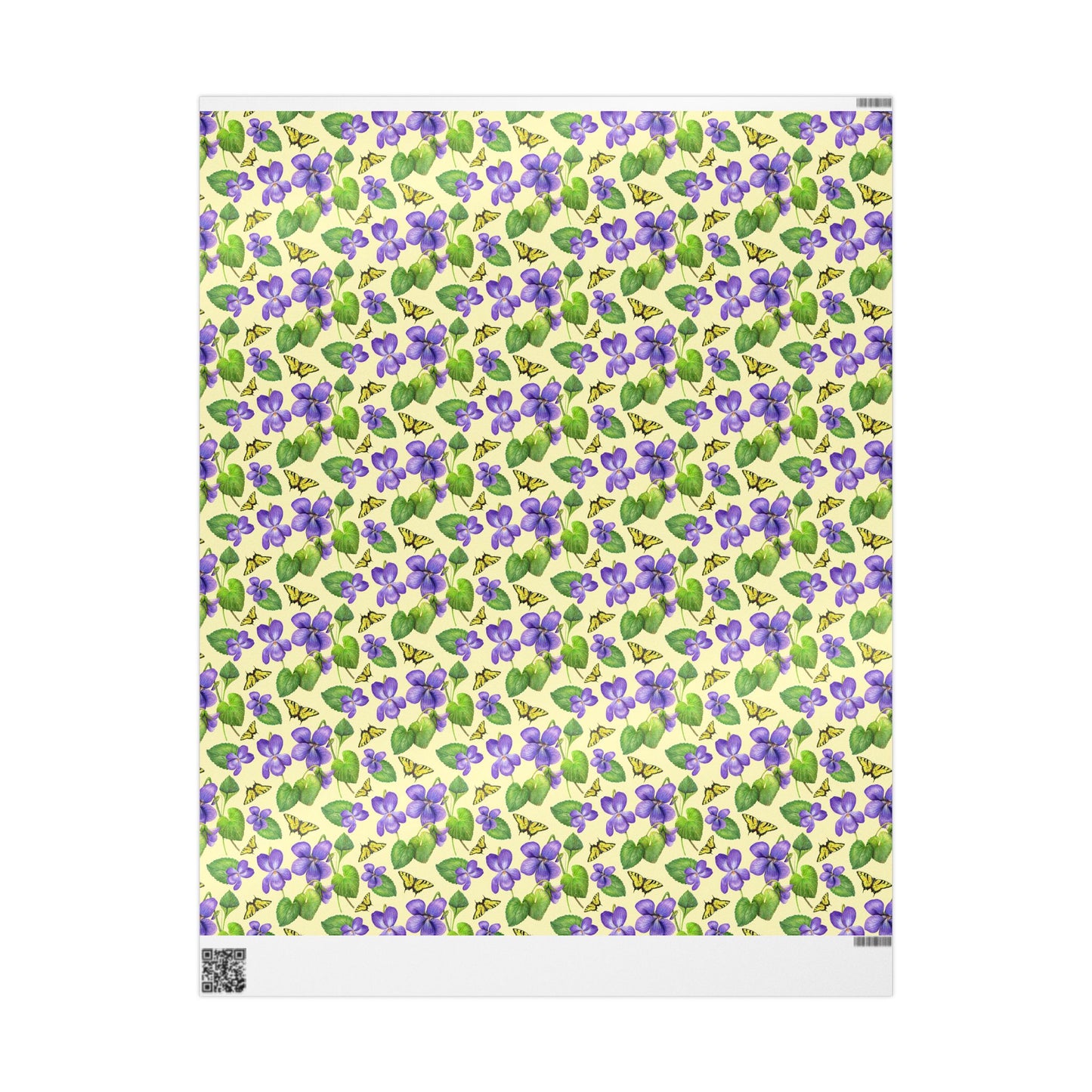 Vibrant Violets and Butterflies Gift Wrap, Gift Wrapping Paper Perfect for Birthdays, Weddings, and Special Occasions