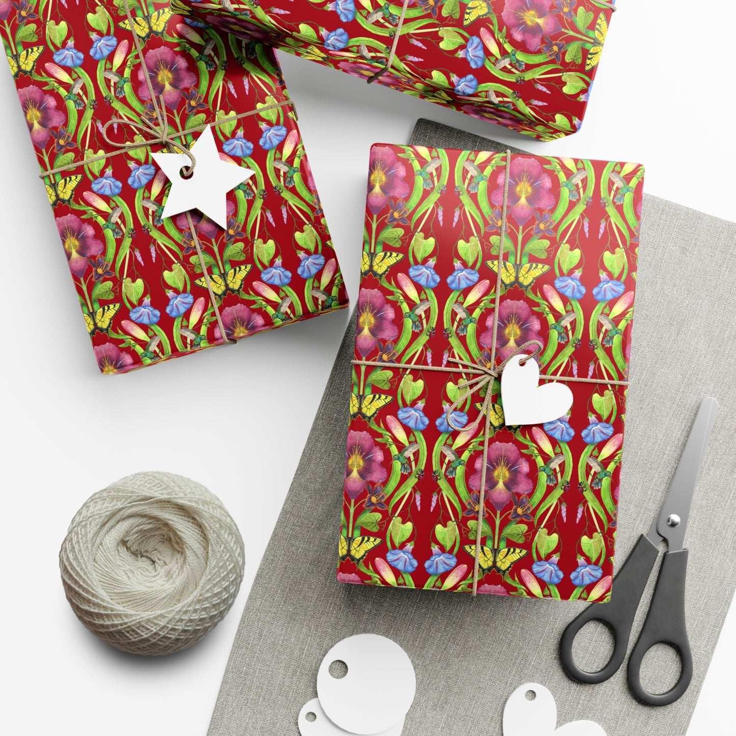 Elegant Botanical Gift Wrapping Paper