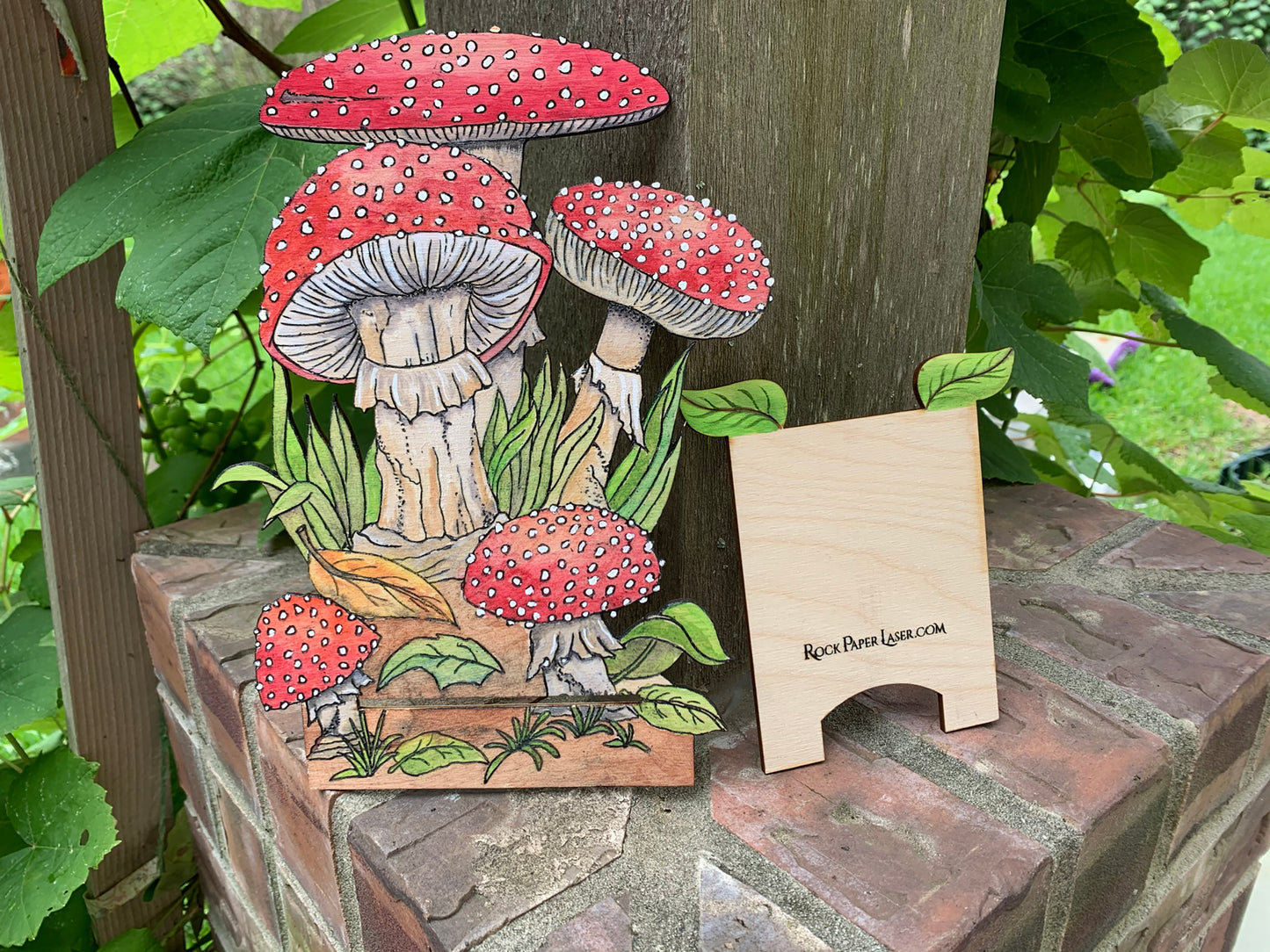 Amanita Muscaria Mushroom Cell Phone and Tablet Stand