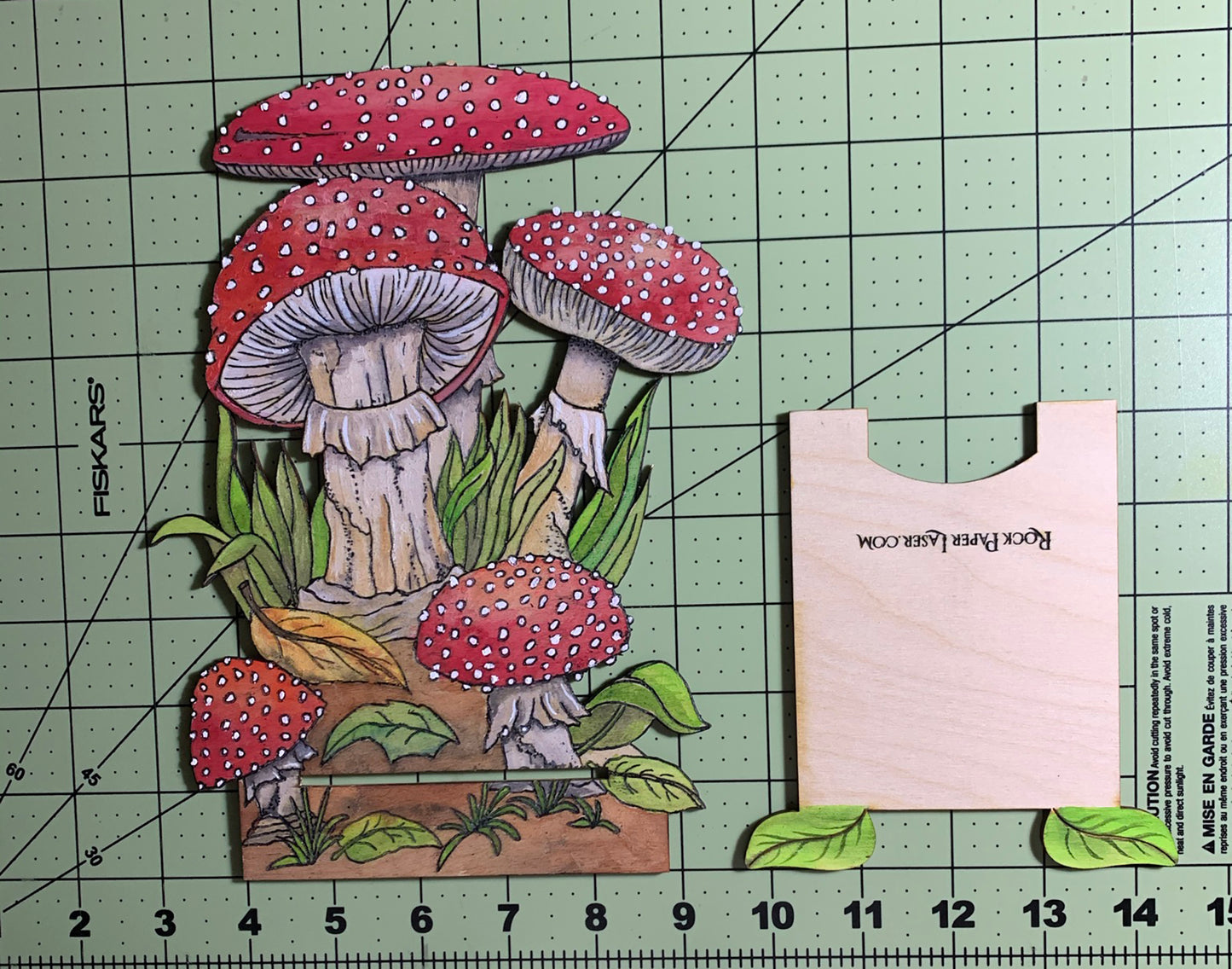 Amanita Muscaria Mushroom Cell Phone and Tablet Stand