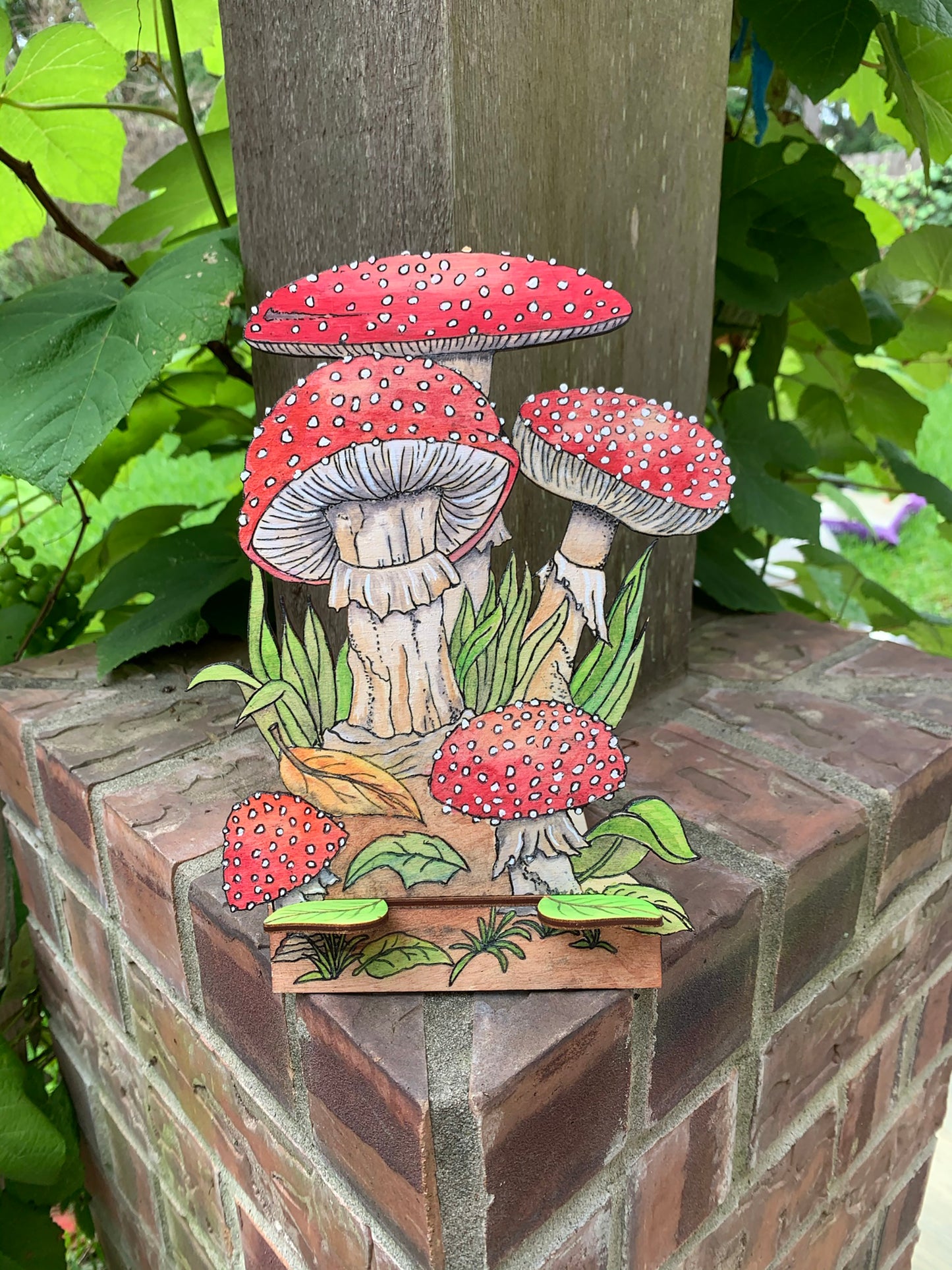 Amanita Muscaria Mushroom Cell Phone and Tablet Stand