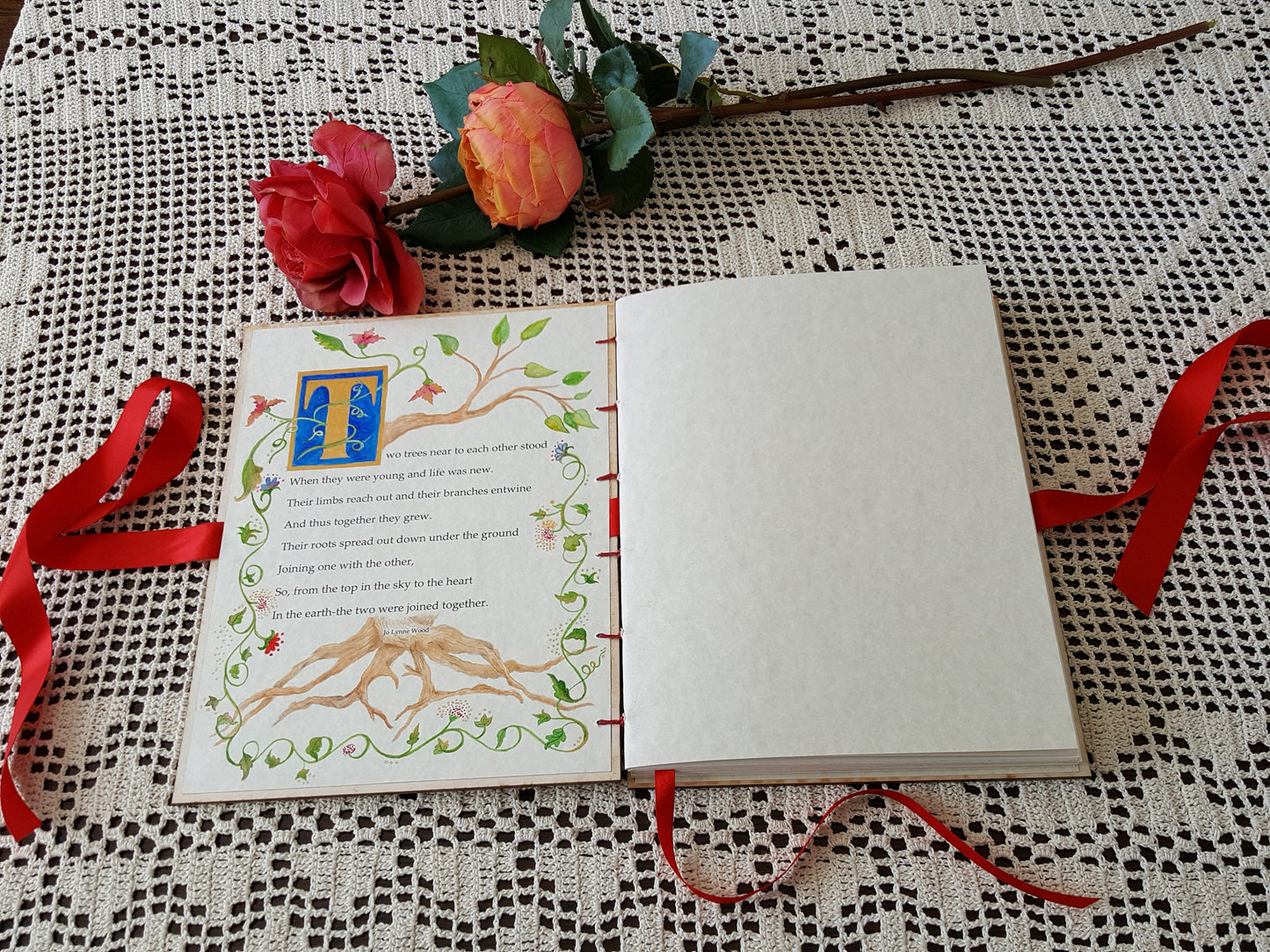 Custom Wedding Guest Book