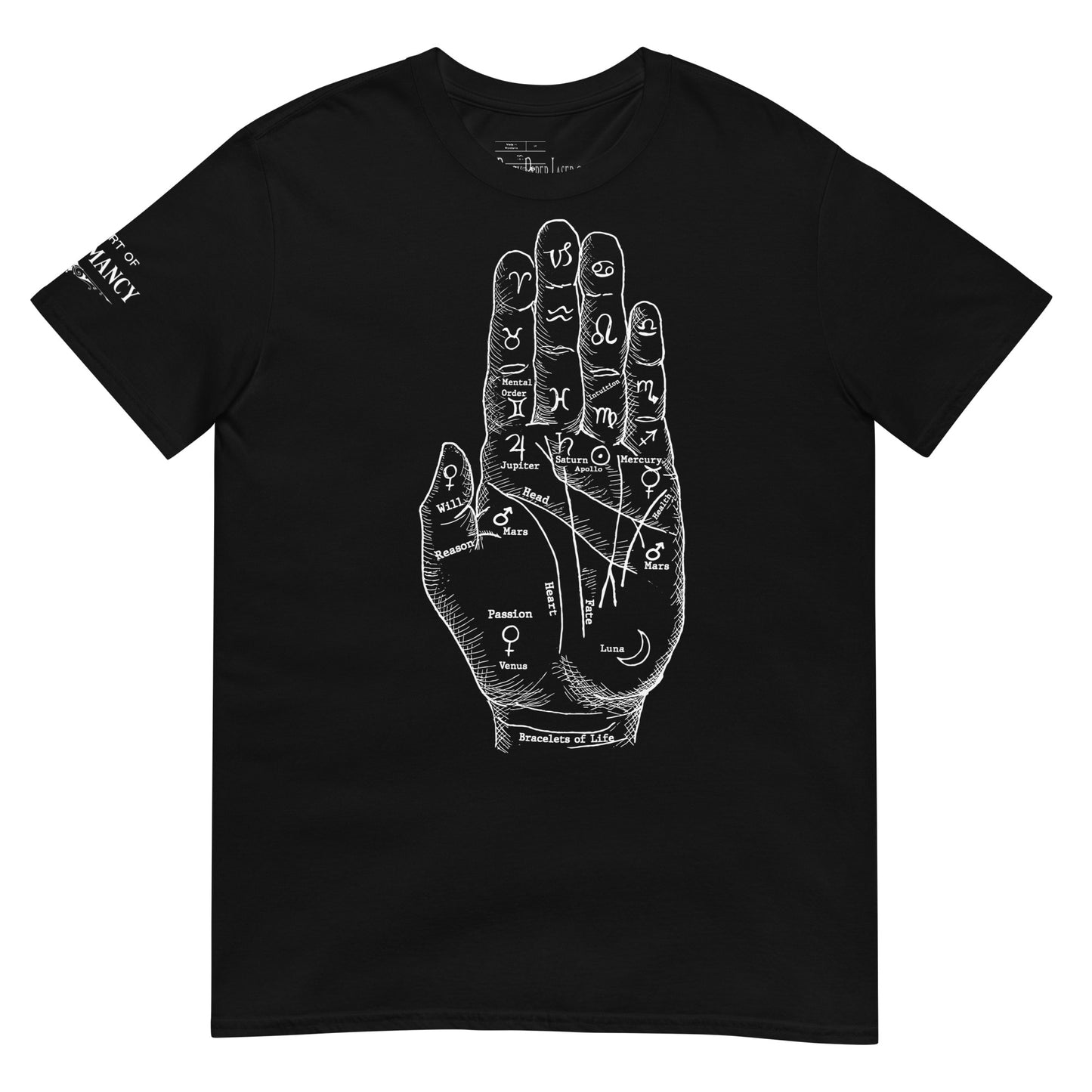 Palm reading T-shirt, Palmistry T-shirt, Chiromancy T-shirt