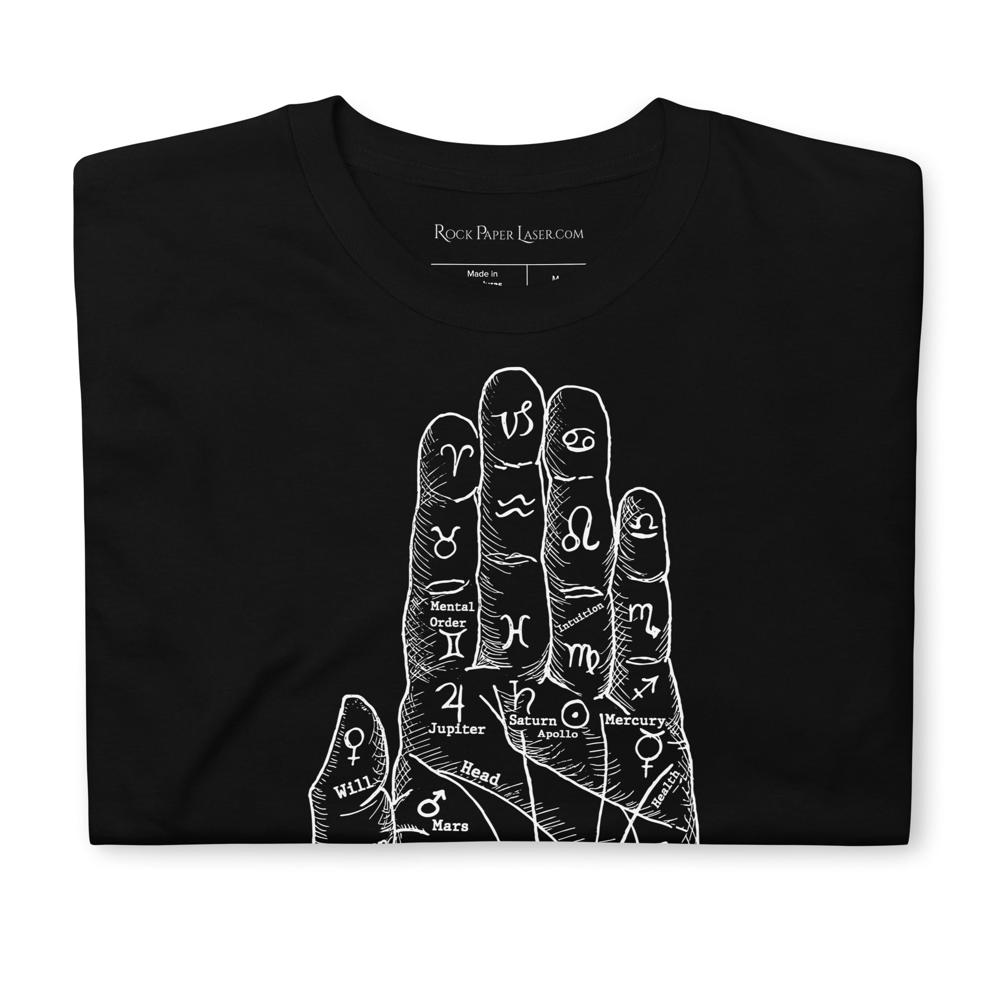 Palm reading T-shirt, Palmistry T-shirt, Chiromancy T-shirt