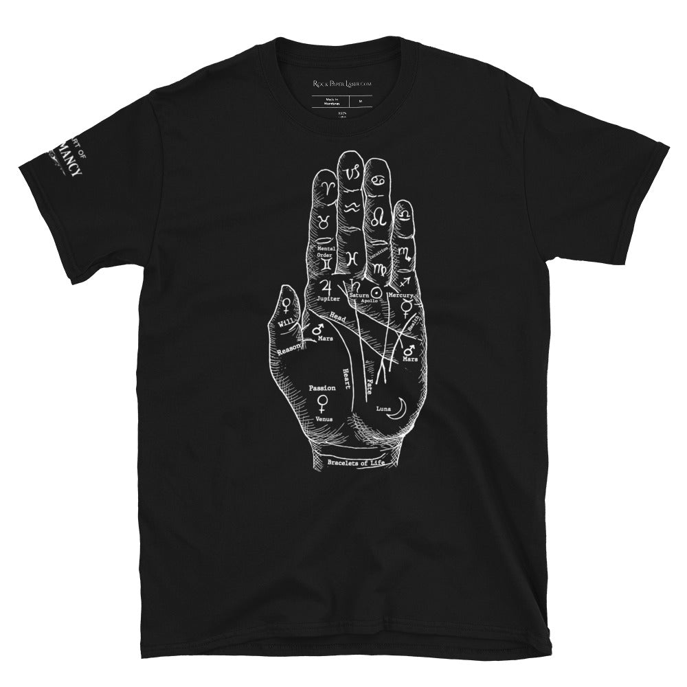 Palm reading T-shirt, Palmistry T-shirt, Chiromancy T-shirt