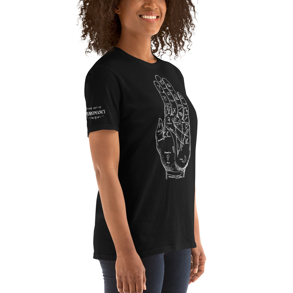 Palm reading T-shirt, Palmistry T-shirt, Chiromancy T-shirt